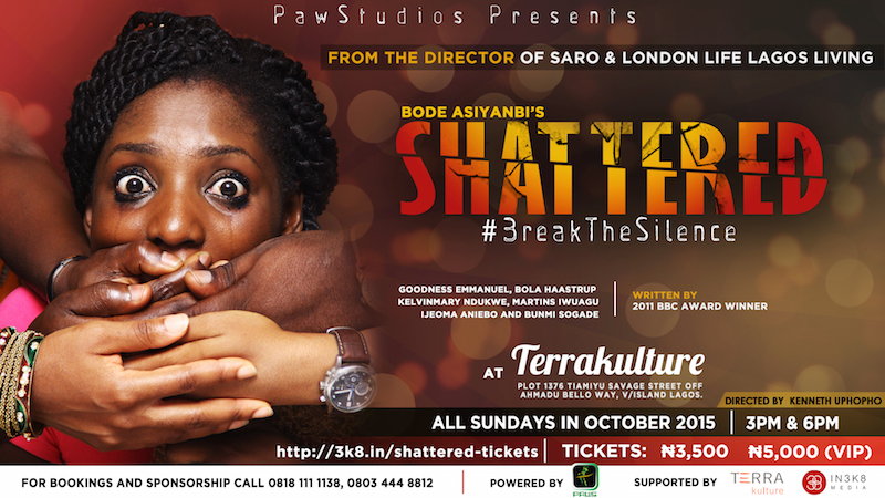 Theatre Alert: Bode Asiyanbi's Shattered at Terra Kulture