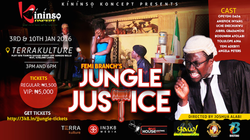 Femi Branch's Jungle Justice at TerraKulture