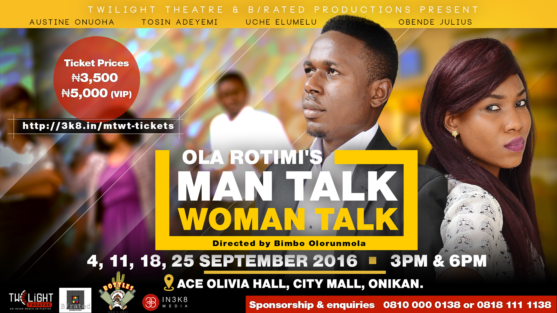 Ola Rotimi's Man Talk, Woman Talk