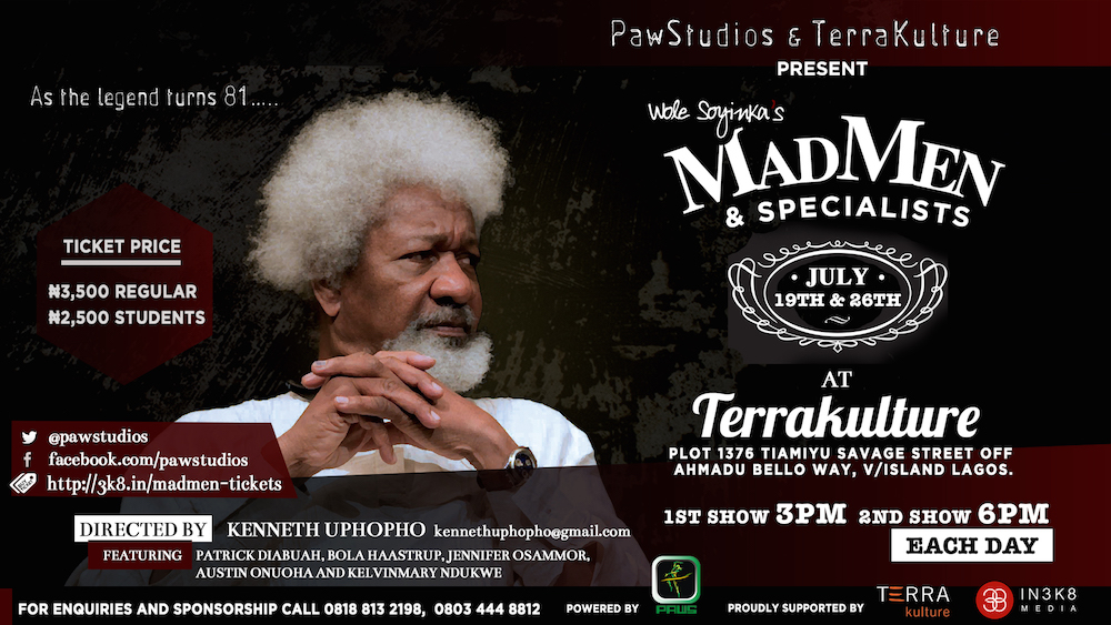 Madmen and Specialists at TerraKulture