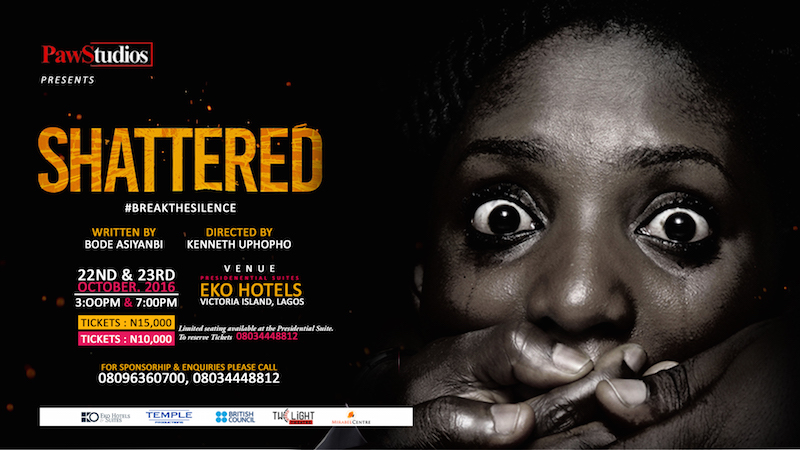 PAWStudios brings “Shattered” back to Eko Hotel in October 2016