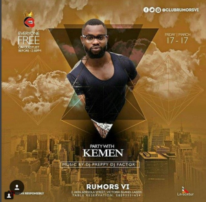 The Weekend thermometer- Party With Kemen