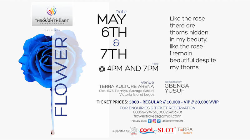 Gbenga Yusuf's Flower at TerraKulture Arena