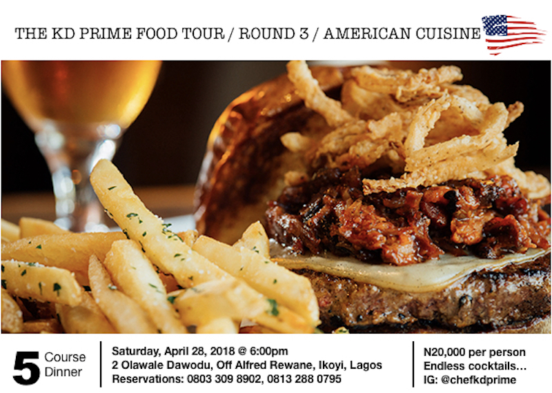 KD Prime Food Tour: American Cuisine Edition