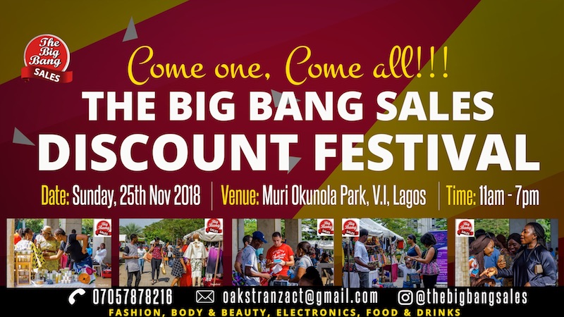 Big Bang Sales 7 @Muri Okunola Park