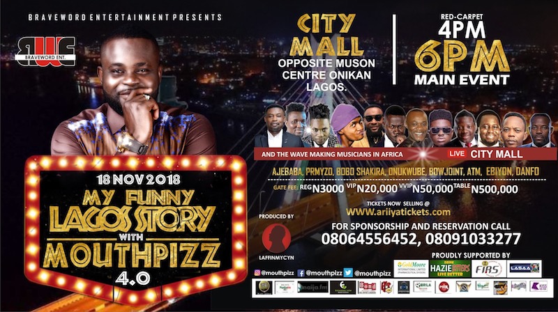 My Funny Lagos Story with MouthPizz @City Mall