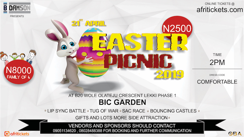 B'Damson's Easter Picninc @BICS Gardens