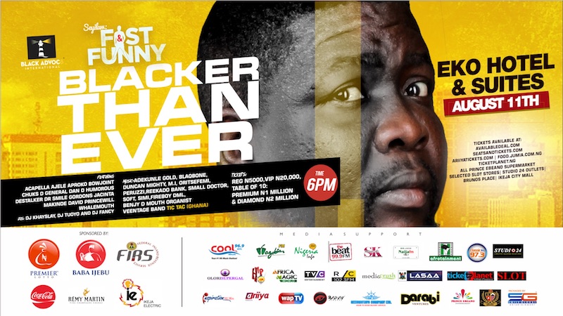 Fast & Funny: Blacker Than Ever @Eko Hotels