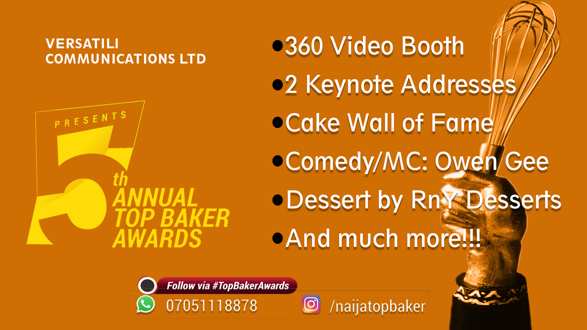 Top Baker Awards 2019