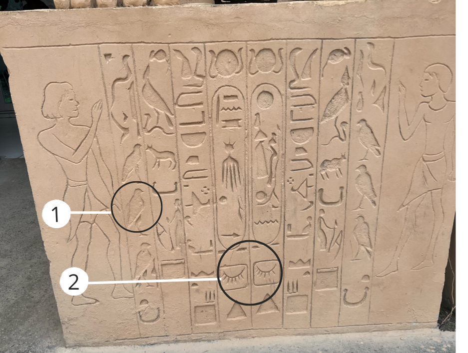 Egyptian Symbology at Sketch Lagos