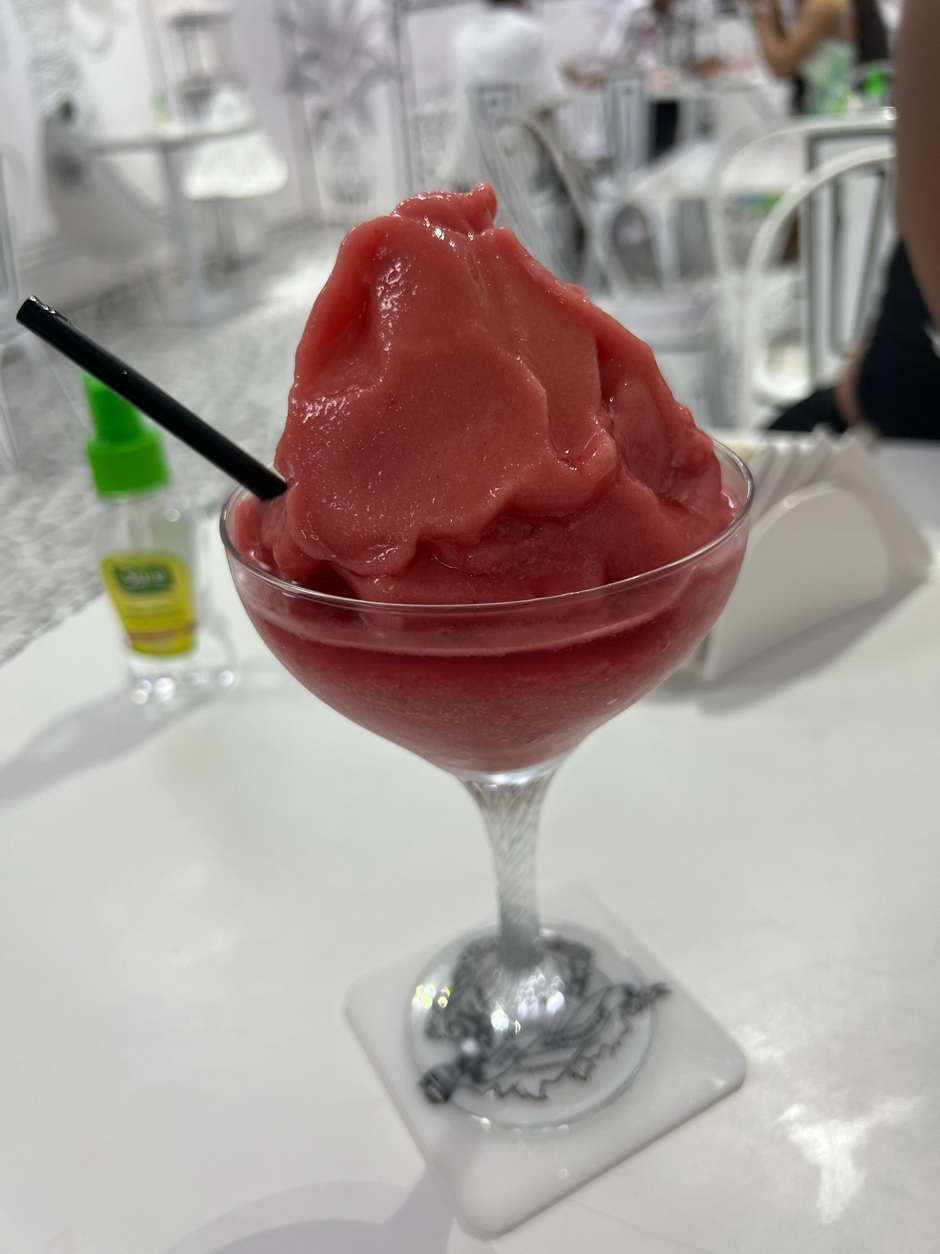 Off menu Strawberry Daiquiri Mock-tail