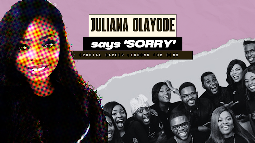 Juliana Olayode says 'Sorry'