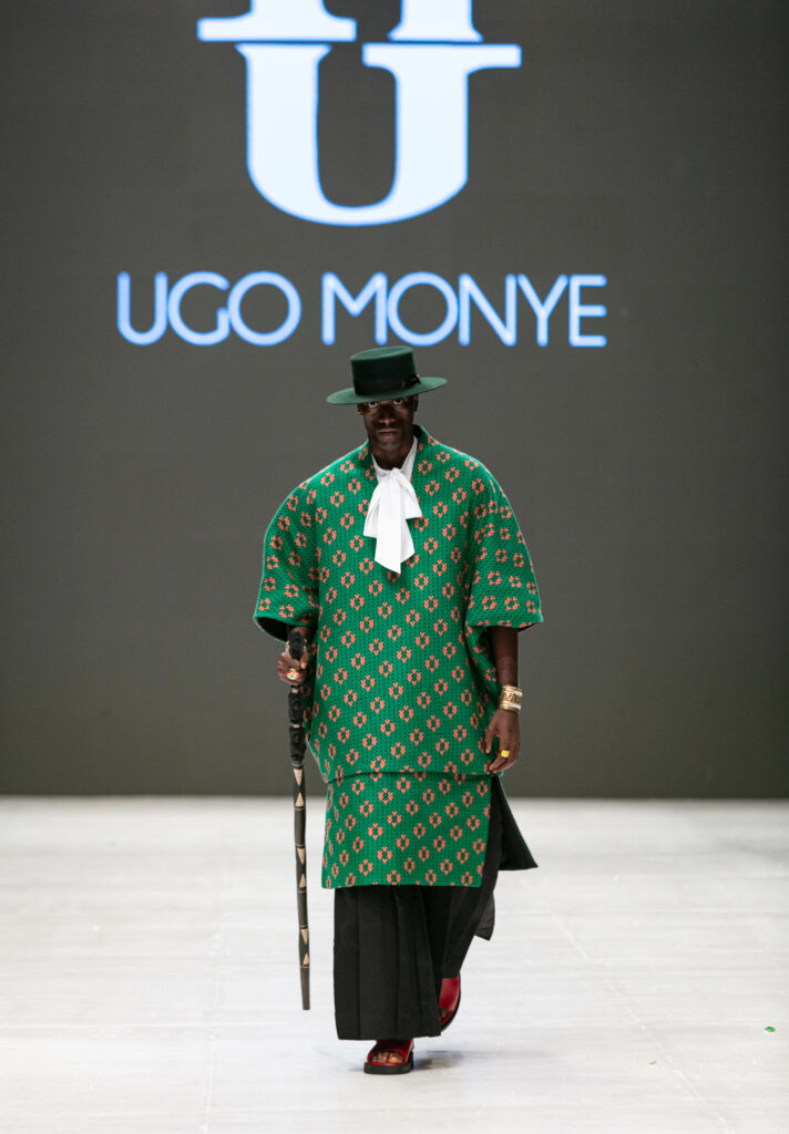 Ugo Monye at Lagos Fashion Week 2023