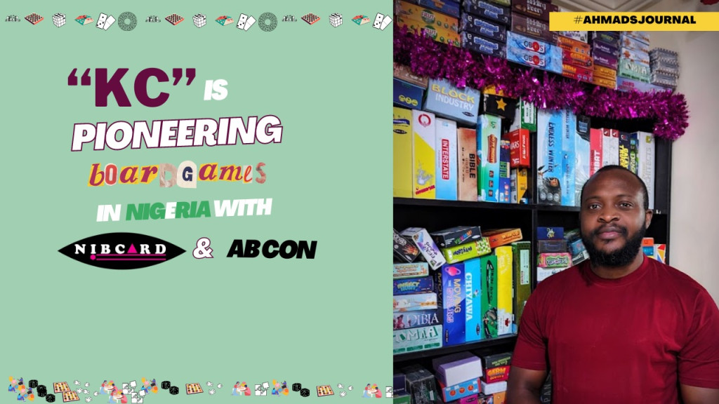 How KC is pioneering board games in Nigeria with NIBCARD and ABCON
